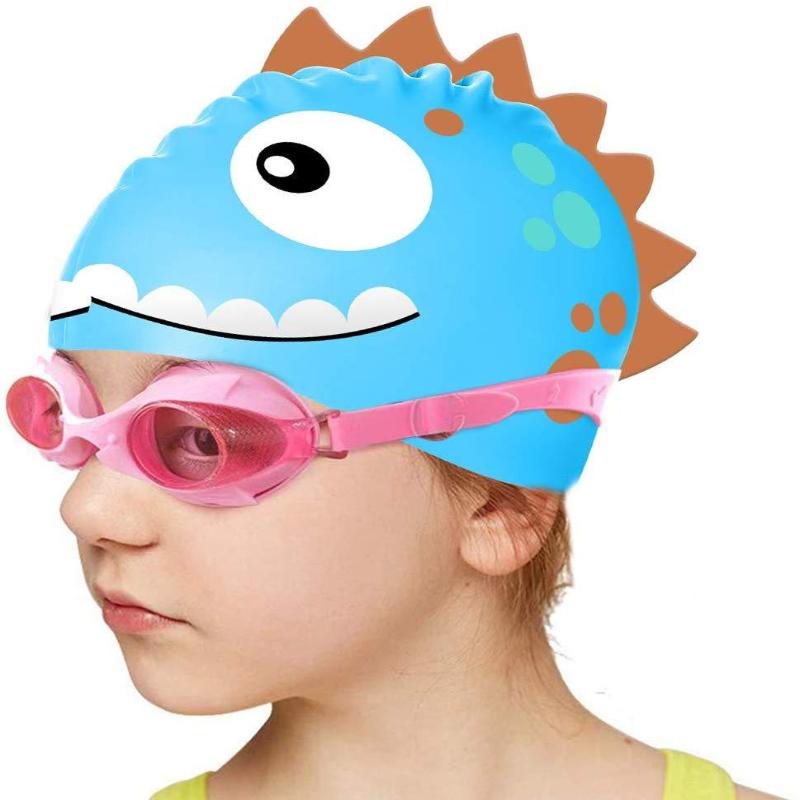 Pool Cover Waterproof - New Cartoon Silicone Swimming Cap Waterproof