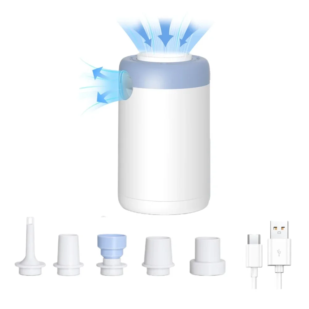 Pool Lounger Inflatable - Rechargeable Electric Air Pump Wireless Outdoor