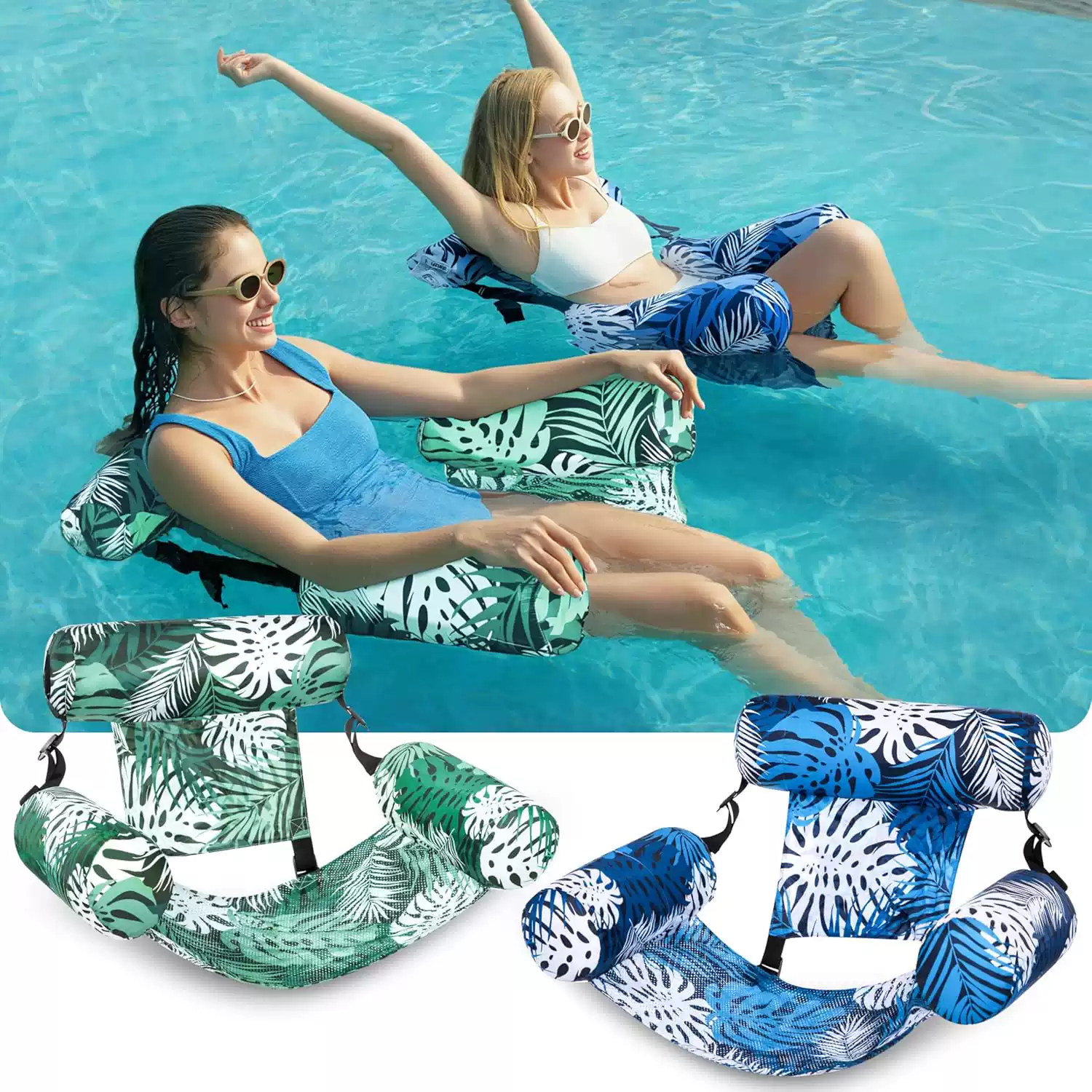 Pool Lounger Inflatable - Pool Floats Chairs Adult Inflatable Pool