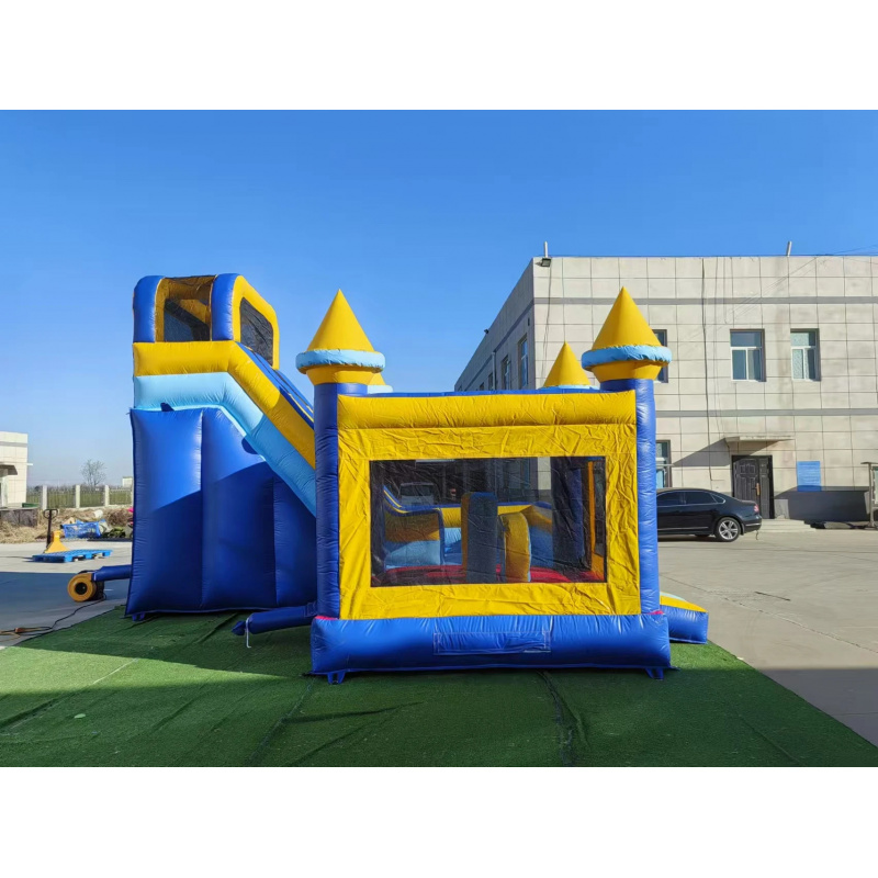 Commercial Grade 4-in-1 Inflat - Water Slide Inflatable recension och pris