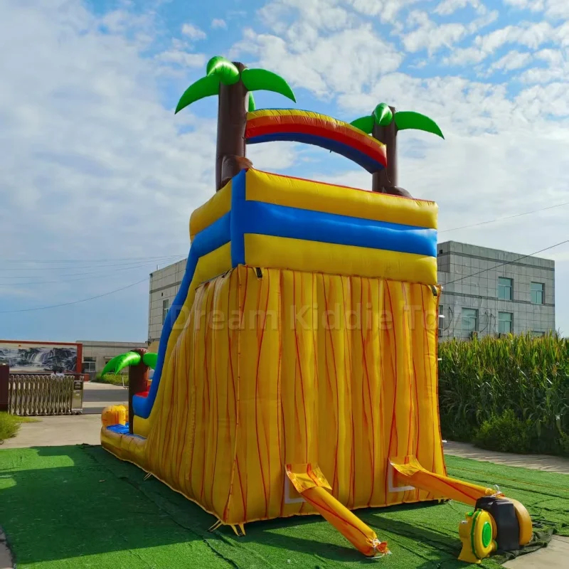 Giant Tropical Dolphin Theme I - Water Slide Inflatable recension och pris