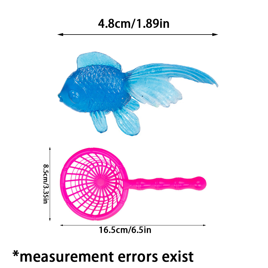 9/18pcs Floating Goldfish & Fi - Pool Skimmer Net recension och pris