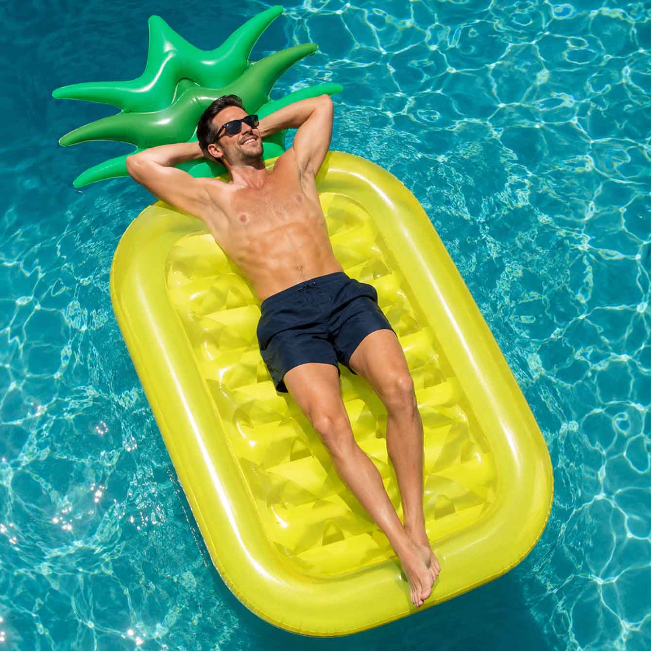 Inflatable Pool Float, Inflata - Pool Lounger Inflatable recension och pris