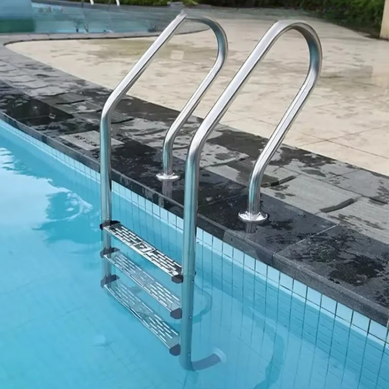 Stainless Steel 3/4-Step Above - Pool Ladder Above Ground recension och pris