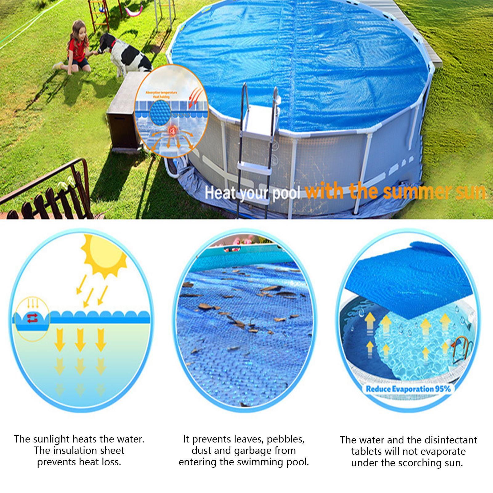 PE Round Pool Cover Waterproof - Pool Cover Waterproof recension och pris