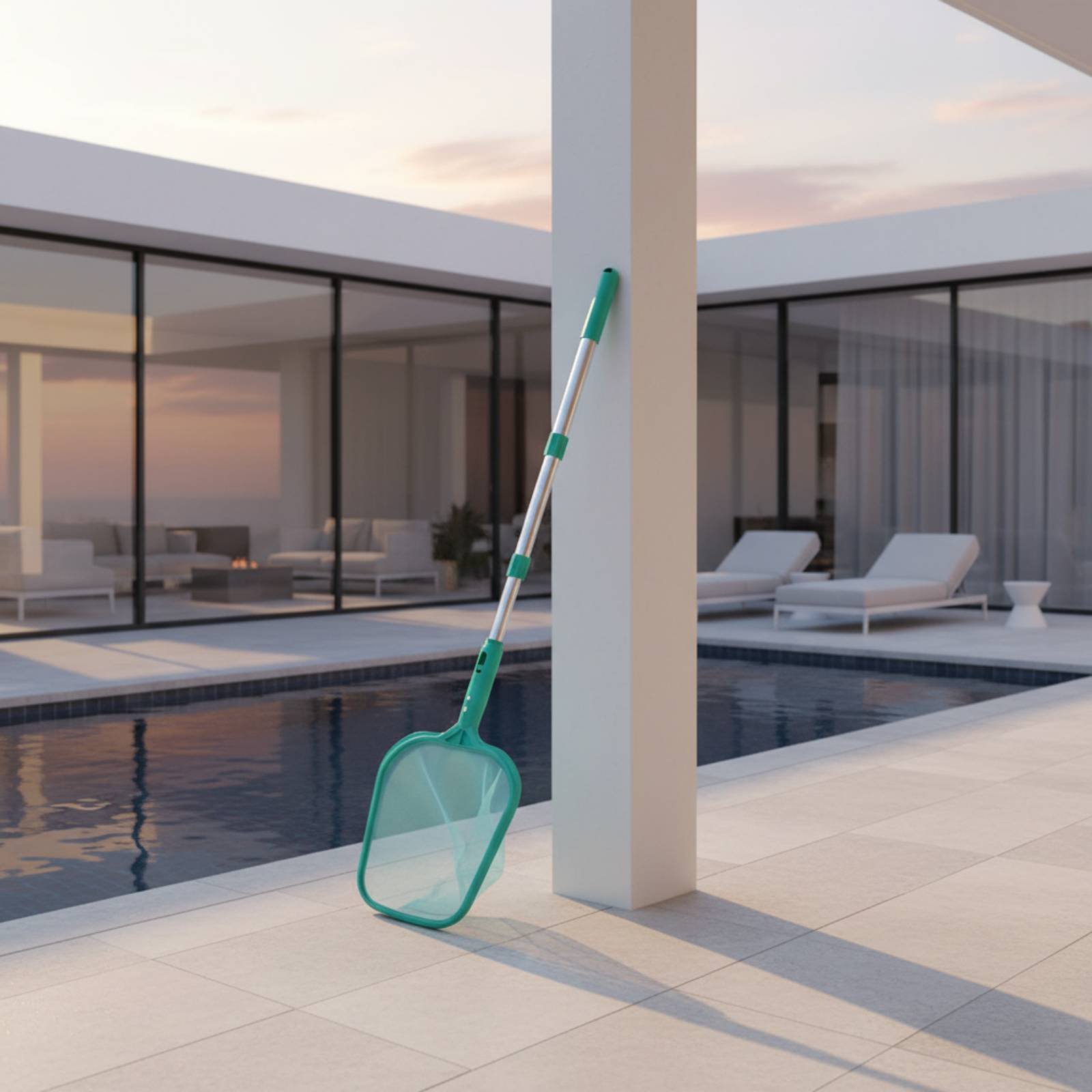 Pool Foliage Net with Pole Adj - Pool Skimmer Net recension och pris