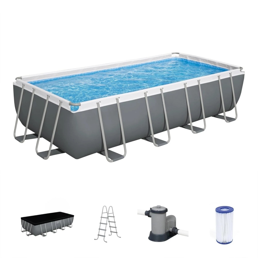Rectangular Metal Frame Above  - Pool Ladder Above Ground recension och pris