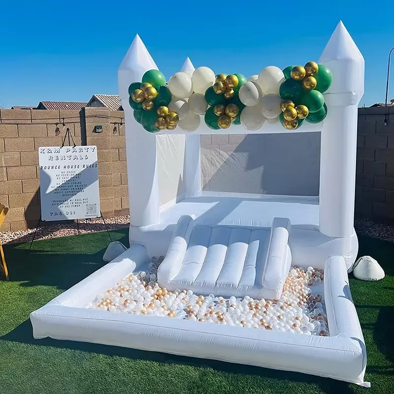 20264m White Grade Inflatable  - Water Slide Inflatable recension och pris