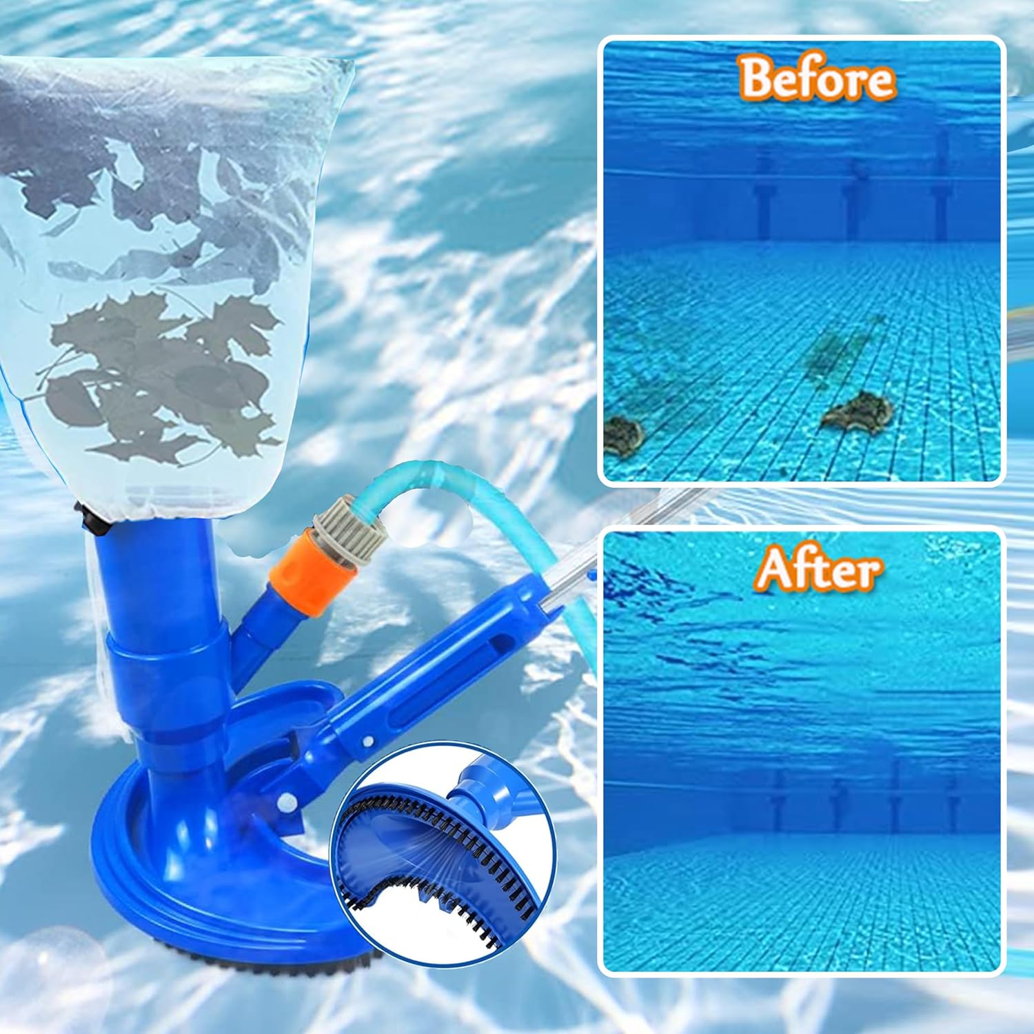 60 inch Pool Vacuum Cleaner Ha - Pool Vacuum Manual recension och pris